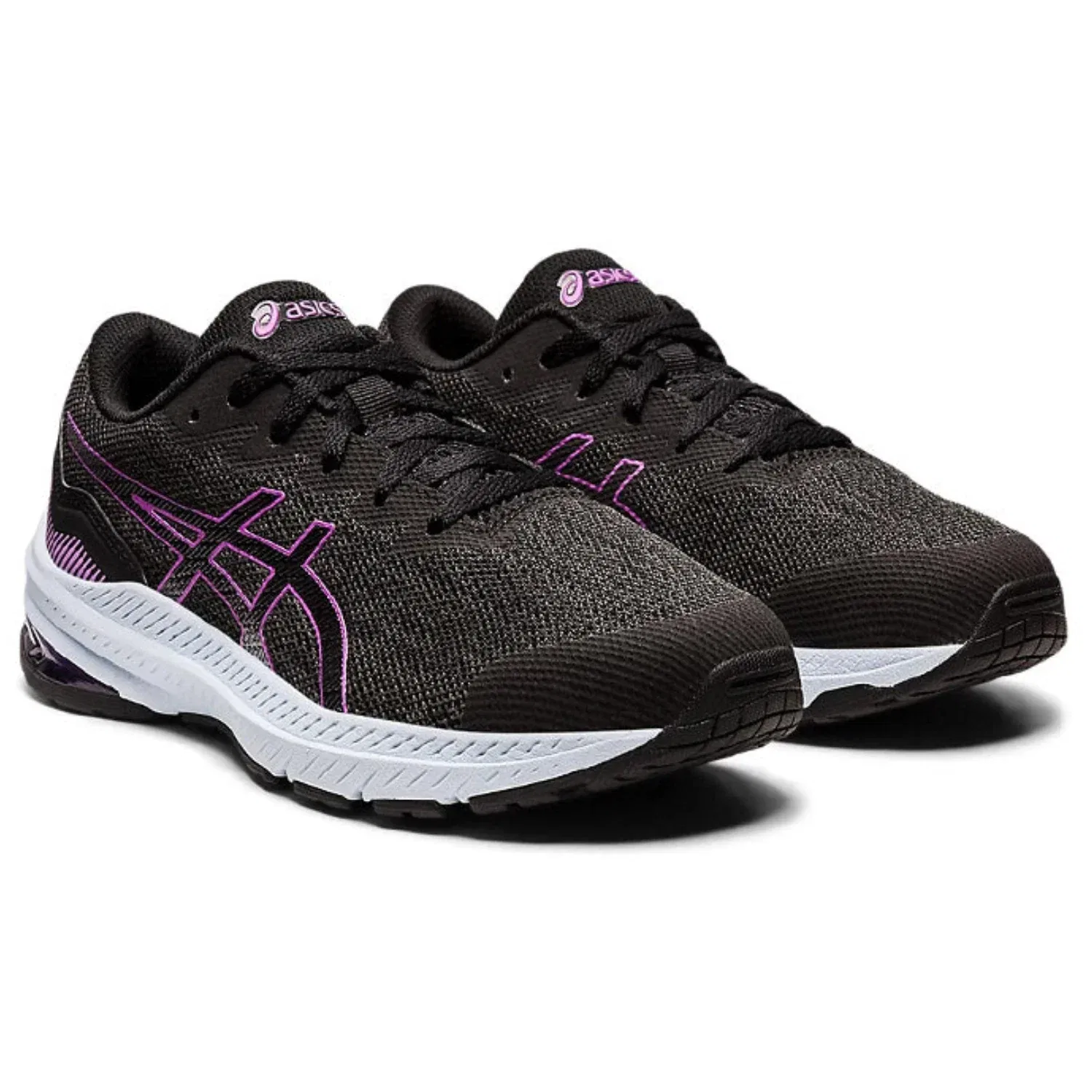 Детские кроссовки Asics GT-1014A237, черные, для бега TF9618