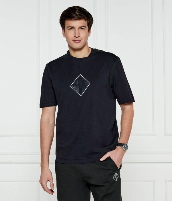 

Футболки Regular fit Armani Exchange, синий