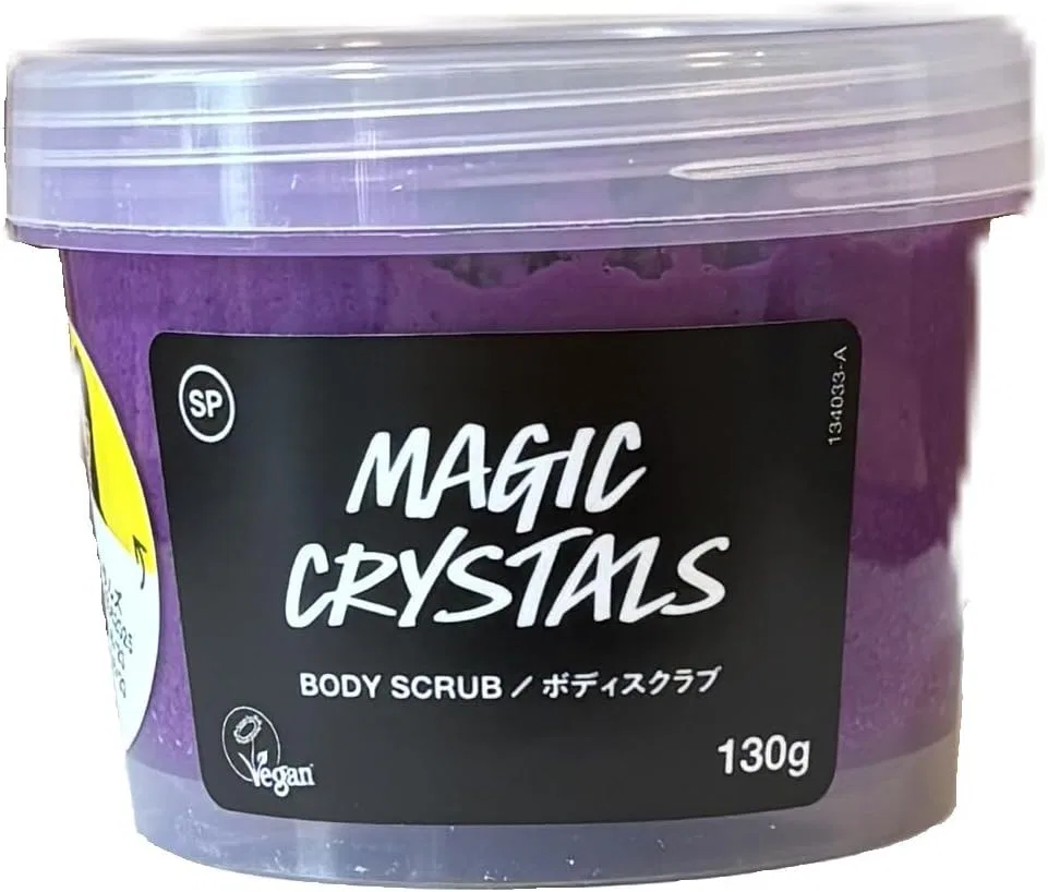 Скраб для тела Magic Crystals Lush, мятный, 130 г