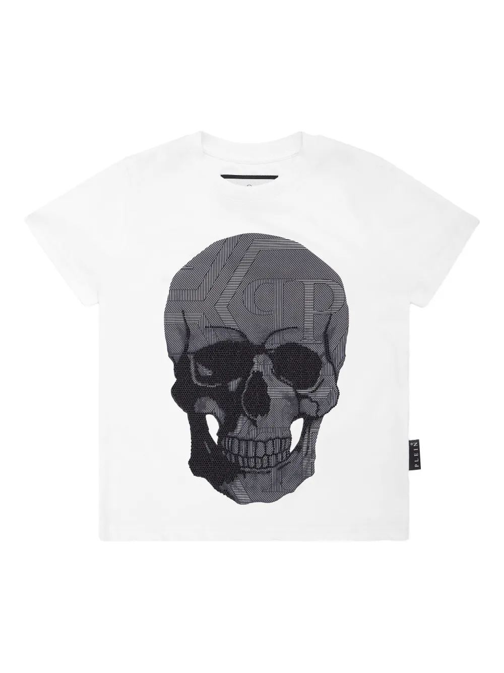 

Футболка Strass Skull Philipp Plein, белый