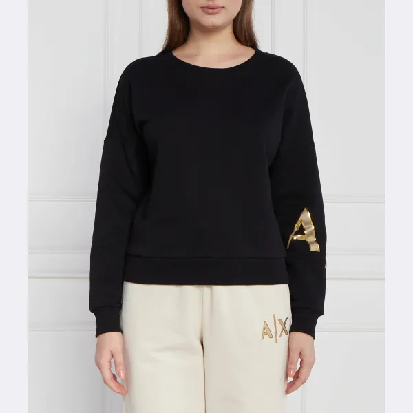 

Толстовка обычного кроя Armani Exchange, черный