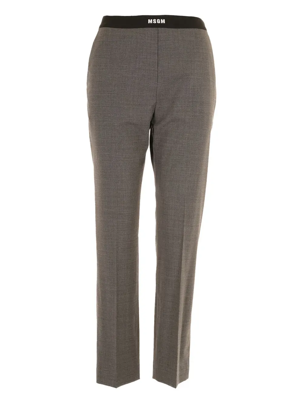 

Брюки с поясом с логотипом Msgm, серый
