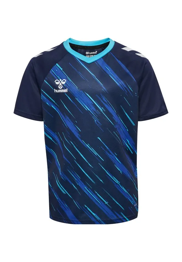 Спортивная футболка hmlmatch triumph с коротким рукавом Hummel, Marine Aquarius