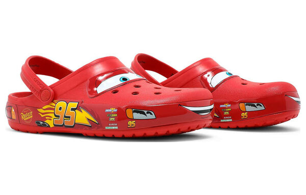 Сандалии cars x classic clog 'lightning mcqueen' Crocs, красный — фото 3