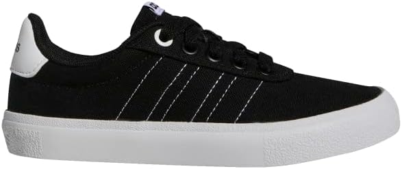 Кроссовки для мальчиков adidas Kids Vulcraid3r на шнуровке, повседневные - белые — фото 2