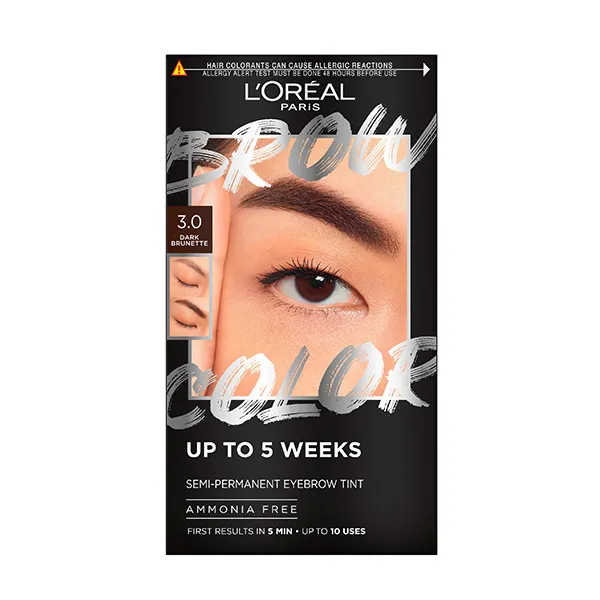 

Полуперманентная краска для бровей Brow Color L'Oreal, цвет dark brunette