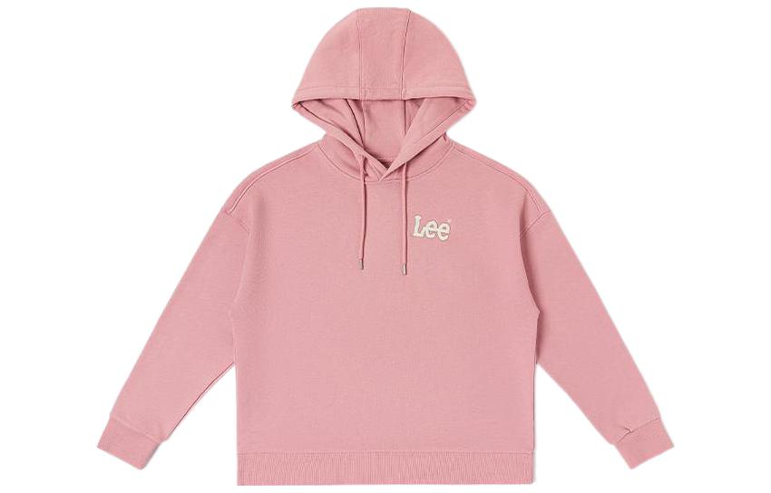 

Lee Толстовка Women's Pink Hooded Moderate Regular