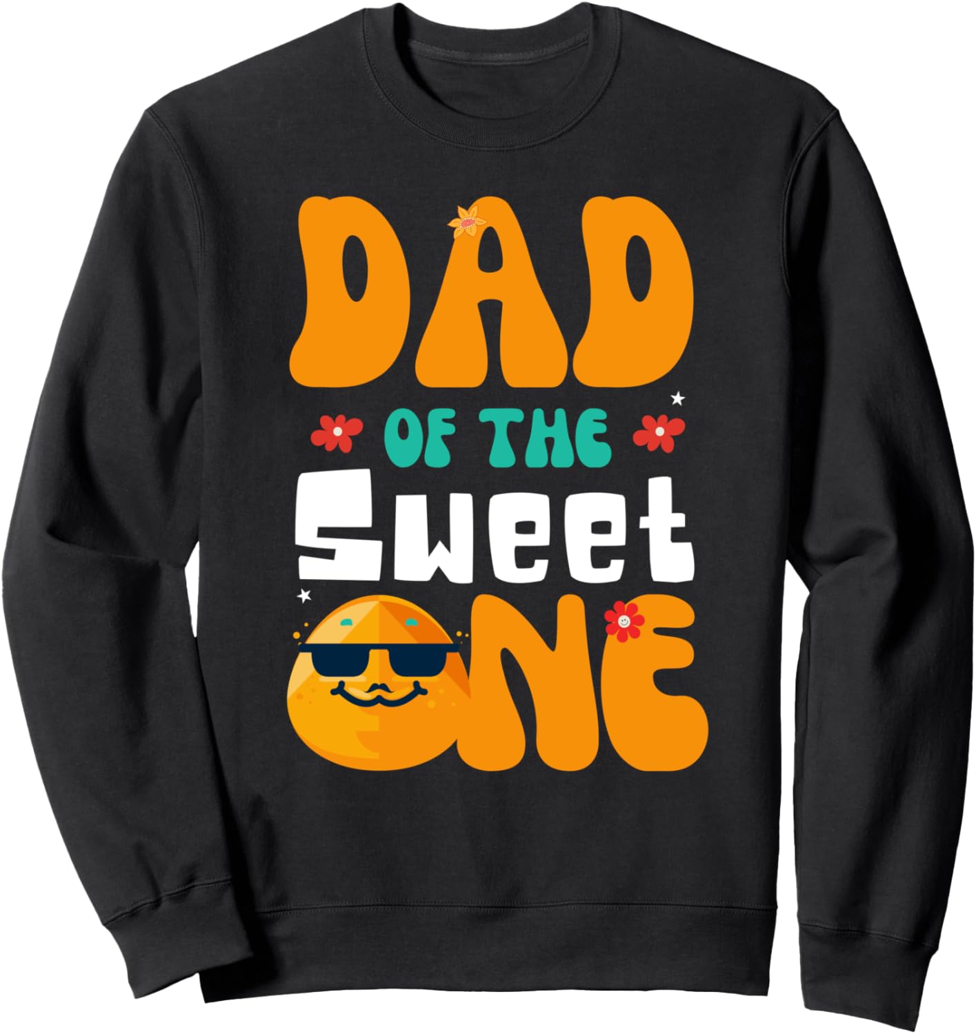 

Папа моей любимой, летняя толстовка с апельсиновым принтом ко Дню отца Orange Dad Lover Gifts, черный