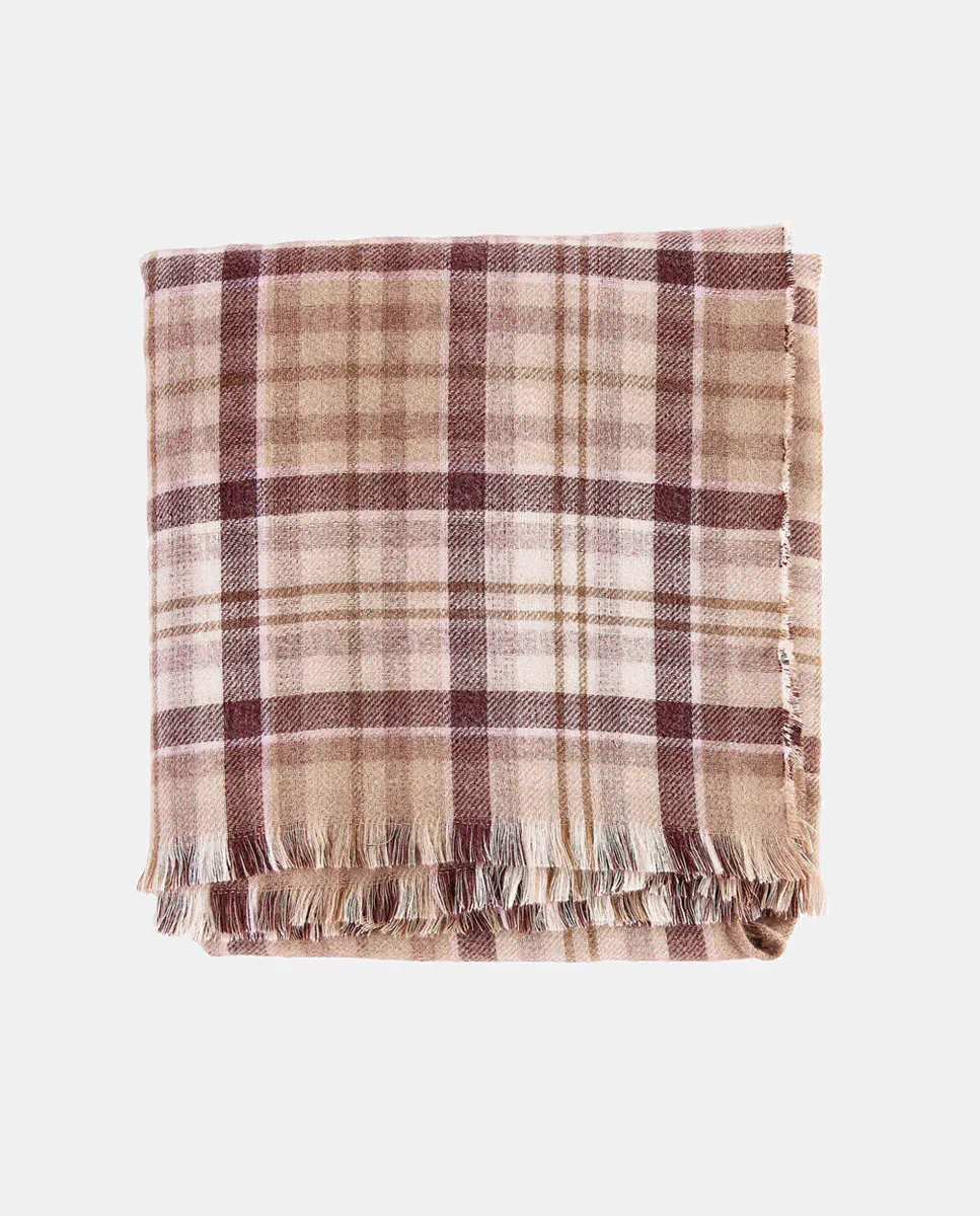 

Клетчатое пончо Barbour, мультиколор