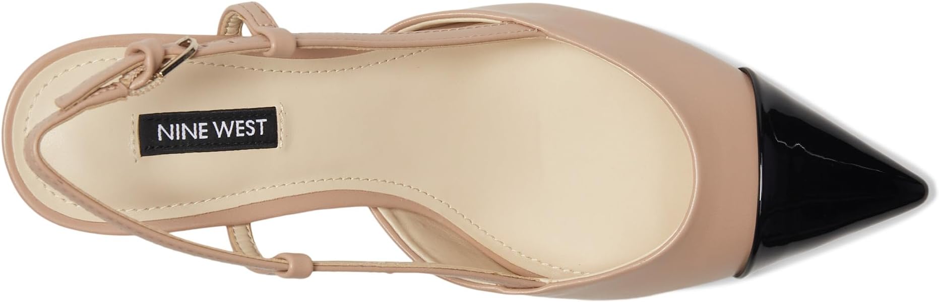Туфли Nine West Rizzy, цвет Light Natural/Black Multi — фото 2