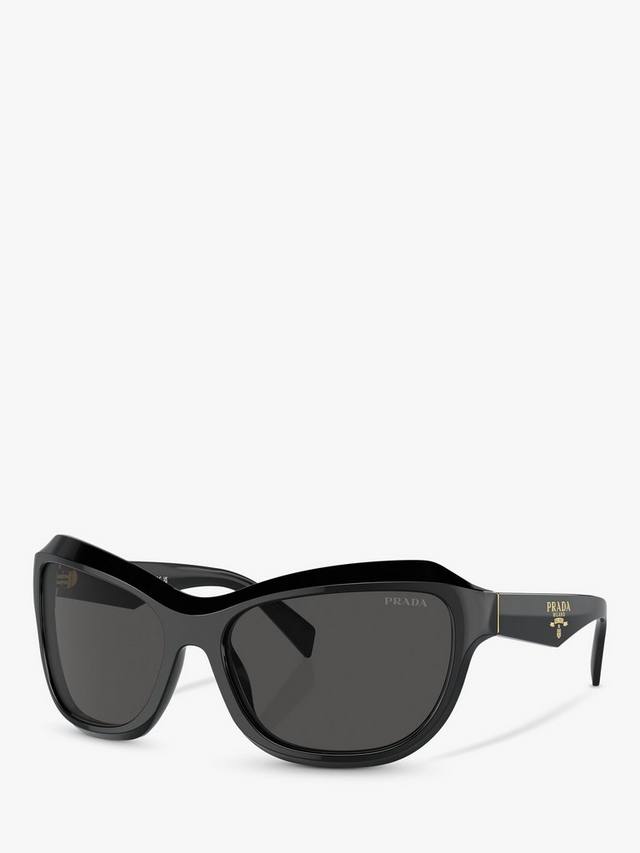 

PRA27S женские солнцезащитные очки Cat's Eye Prada, Black/Grey