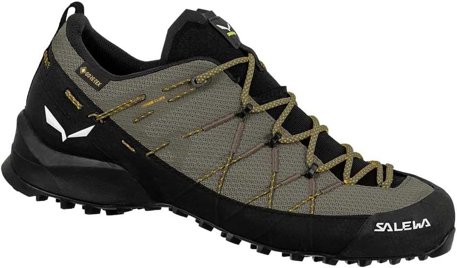 

Мужская обувь Salewa Wildfire 2 GTX - водонепроницаемые трекинговые ботинки Gore-Tex для походов и треккинга, черный