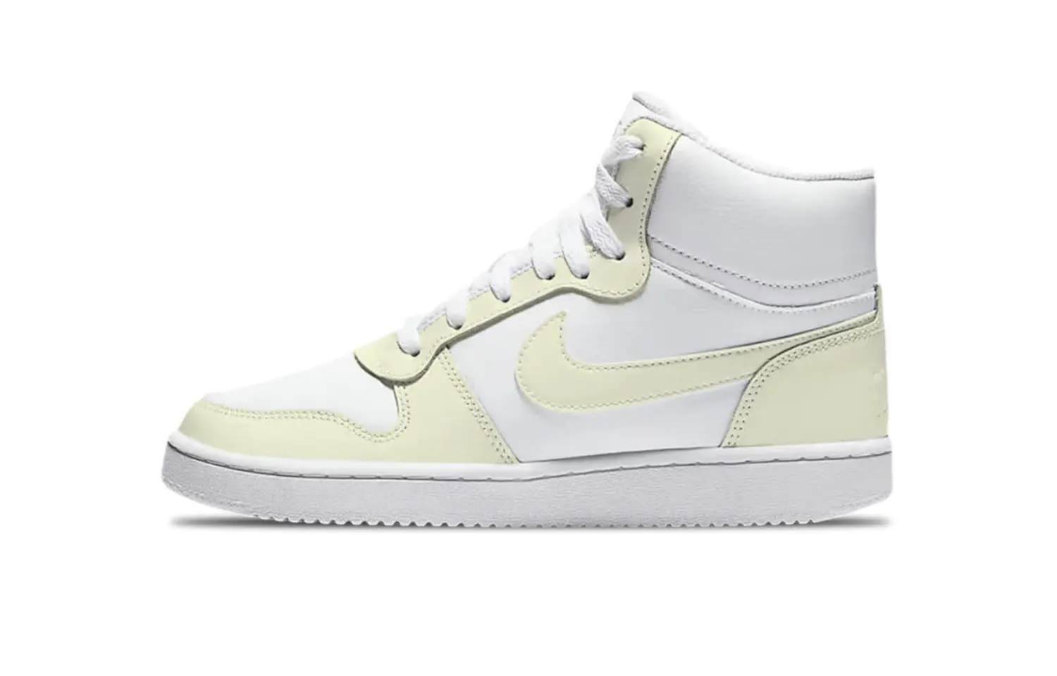 

Кроссовки Nike EBERNON Skateboarding Shoes Women's High-top Yellow, белый