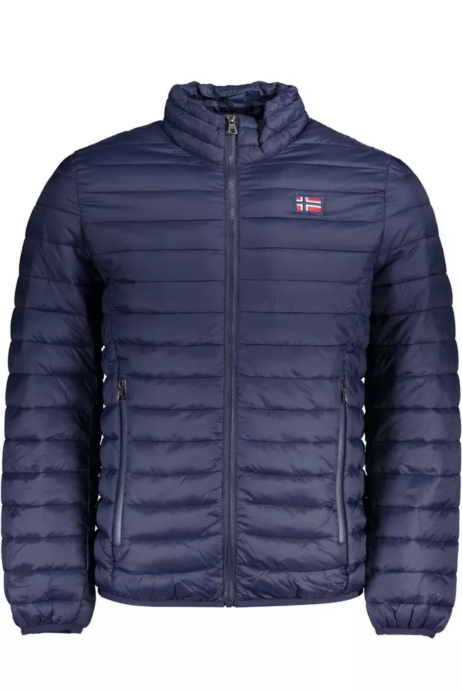 

Синяя мужская куртка из полиамида Geographical Norway