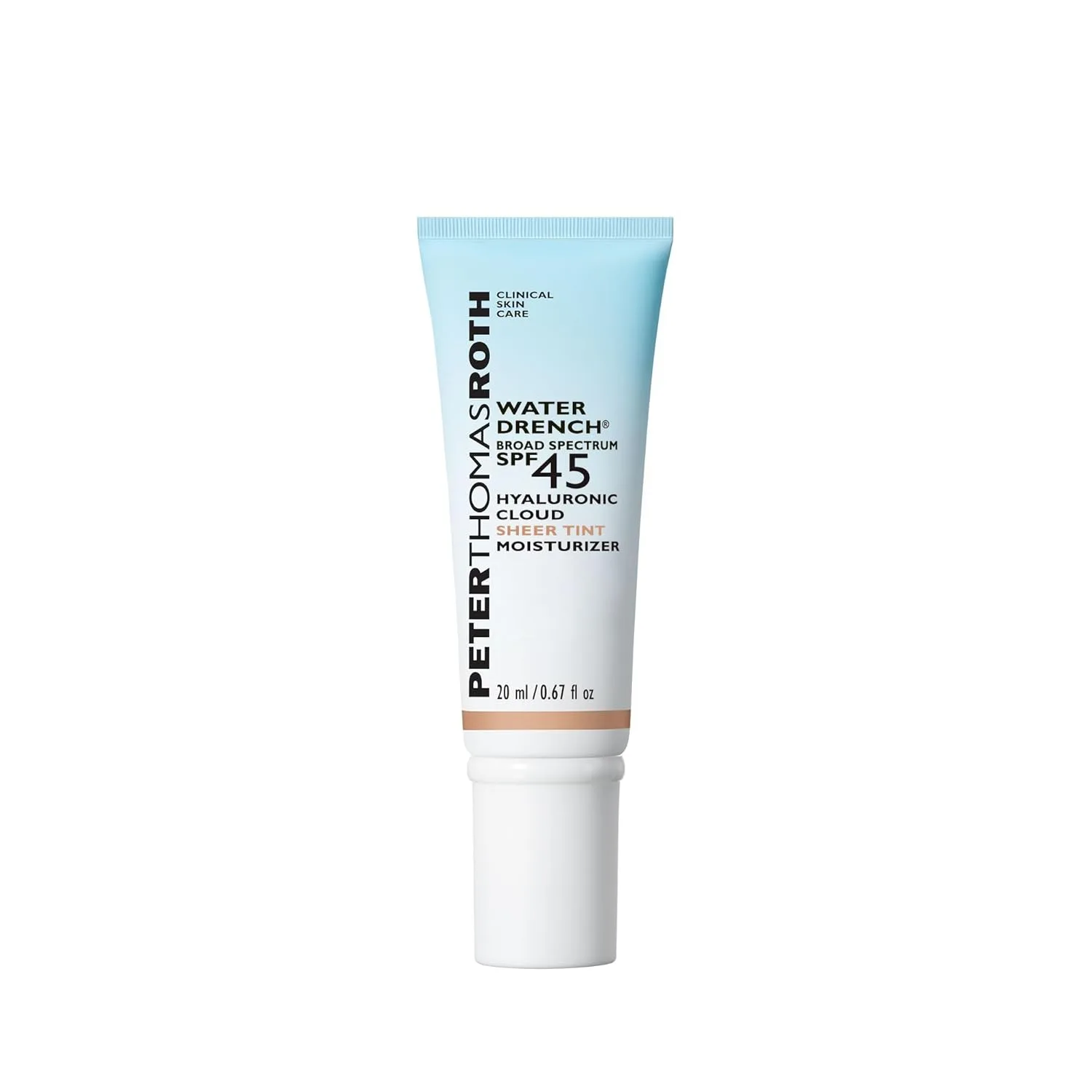 Peter Thomas Roth | Water Drench Broad Spectrum SPF 45 Hyaluronic Cloud Sheer Tint Moisturizer 19,8 мл (1 шт.)
