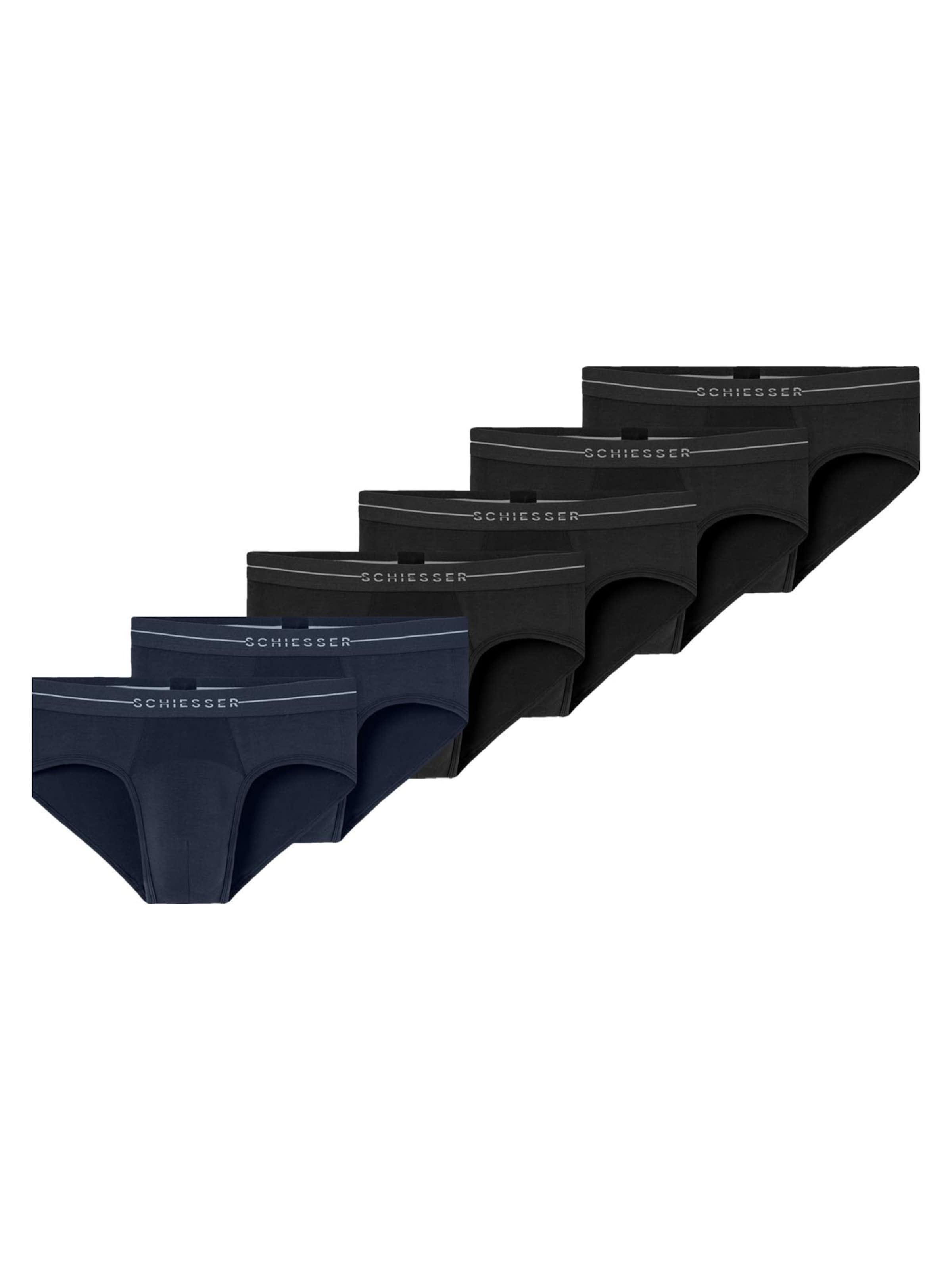 

SCHIESSER Трусики 'Cotton Flex' в крапинку черный