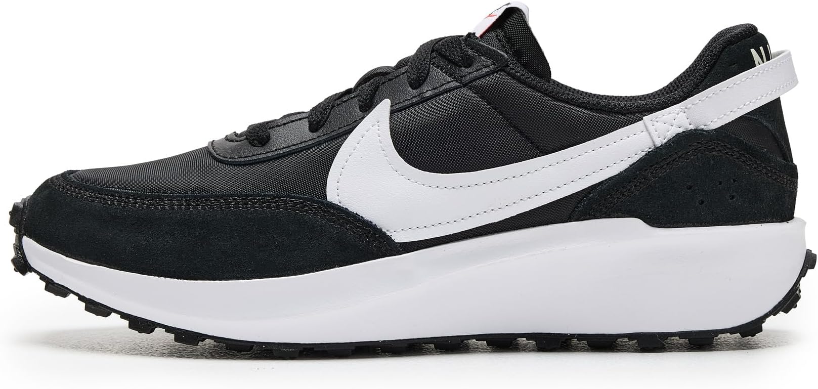Кроссовки Nike Waffle Debut, цвет Black/White/Orange/Clear — фото 4