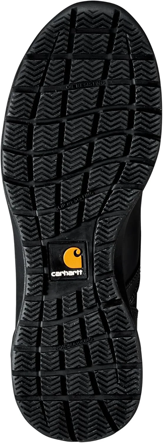 Мужские кроссовки-бутсы Carhartt Force 5 легкие с нанокомпозитным защищенным носком и поддержкой голеностопа, черный — фото 4