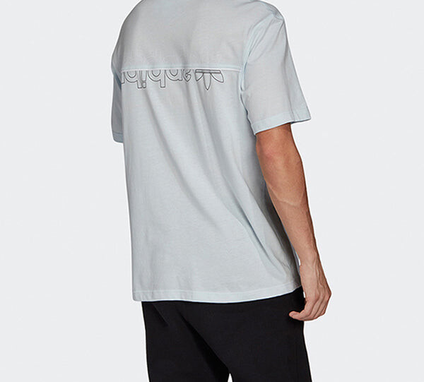 Футболка originals d grp tee 3 sports short sleeve white Adidas, белый — фото 4