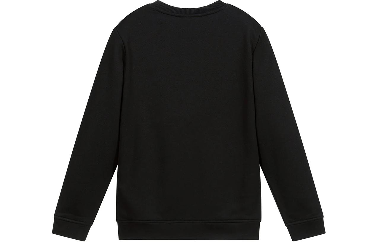 EMPORIO ARMANI Черная детская толстовка Kids' — фото 4