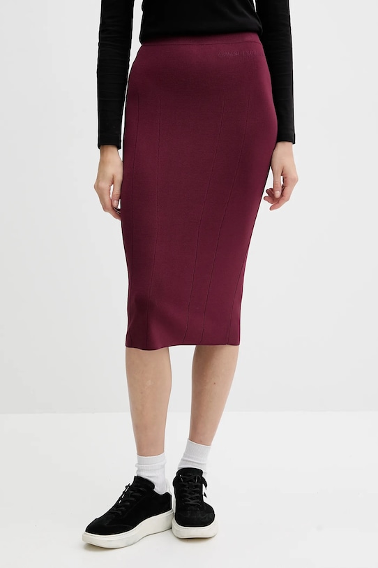 

Юбка Armani Exchange, бордовый
