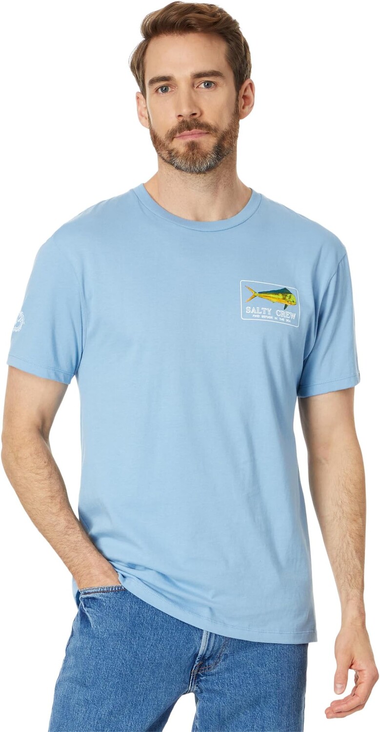 

Футболка Salty Crew Golden Mahi Premium Short Sleeve Tee, цвет Marine Blue