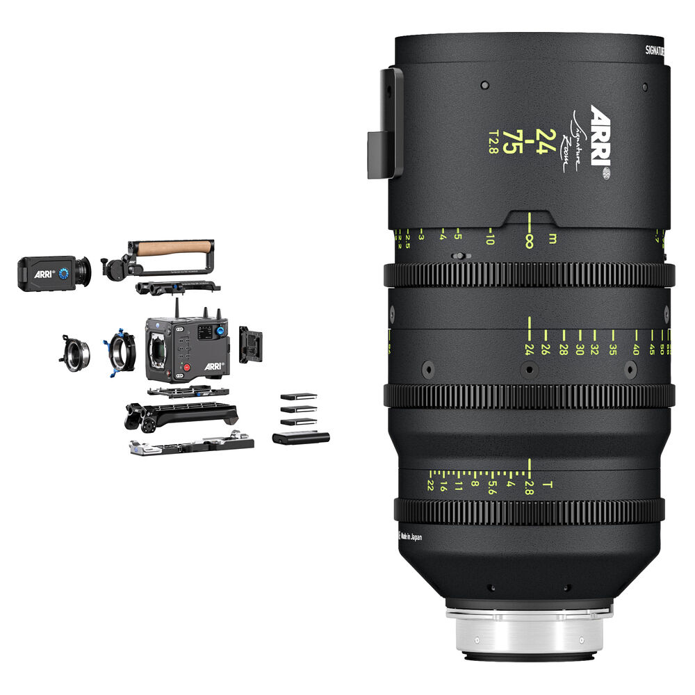 

Базовый набор оператора ARRI ALEXA 35 с фирменным зумом 24-75 мм T2.8 (LPL, PL)