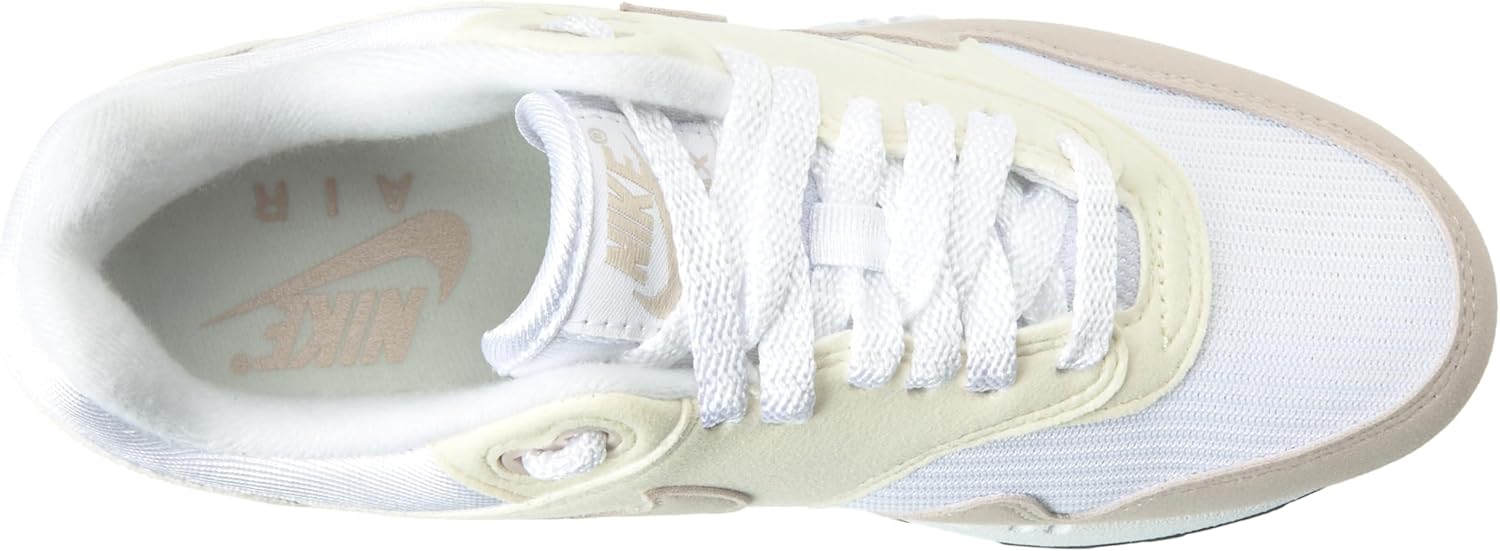 Кроссовки Nike WMNS Air Force 1 Pixel - Белый / Черный / Бежевый — фото 3