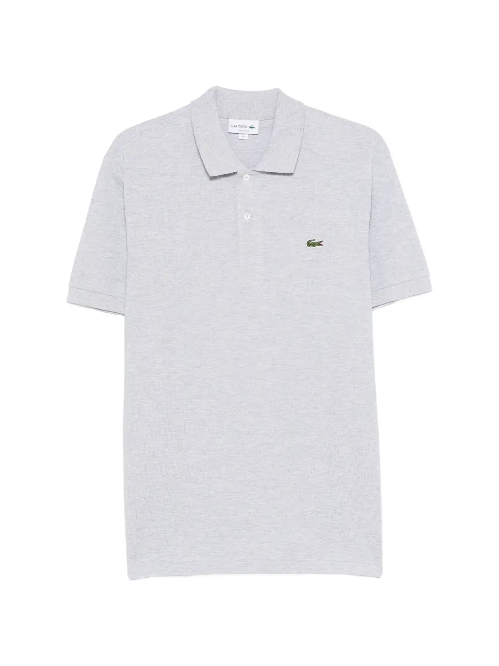 Поло с логотипом Lacoste, серый