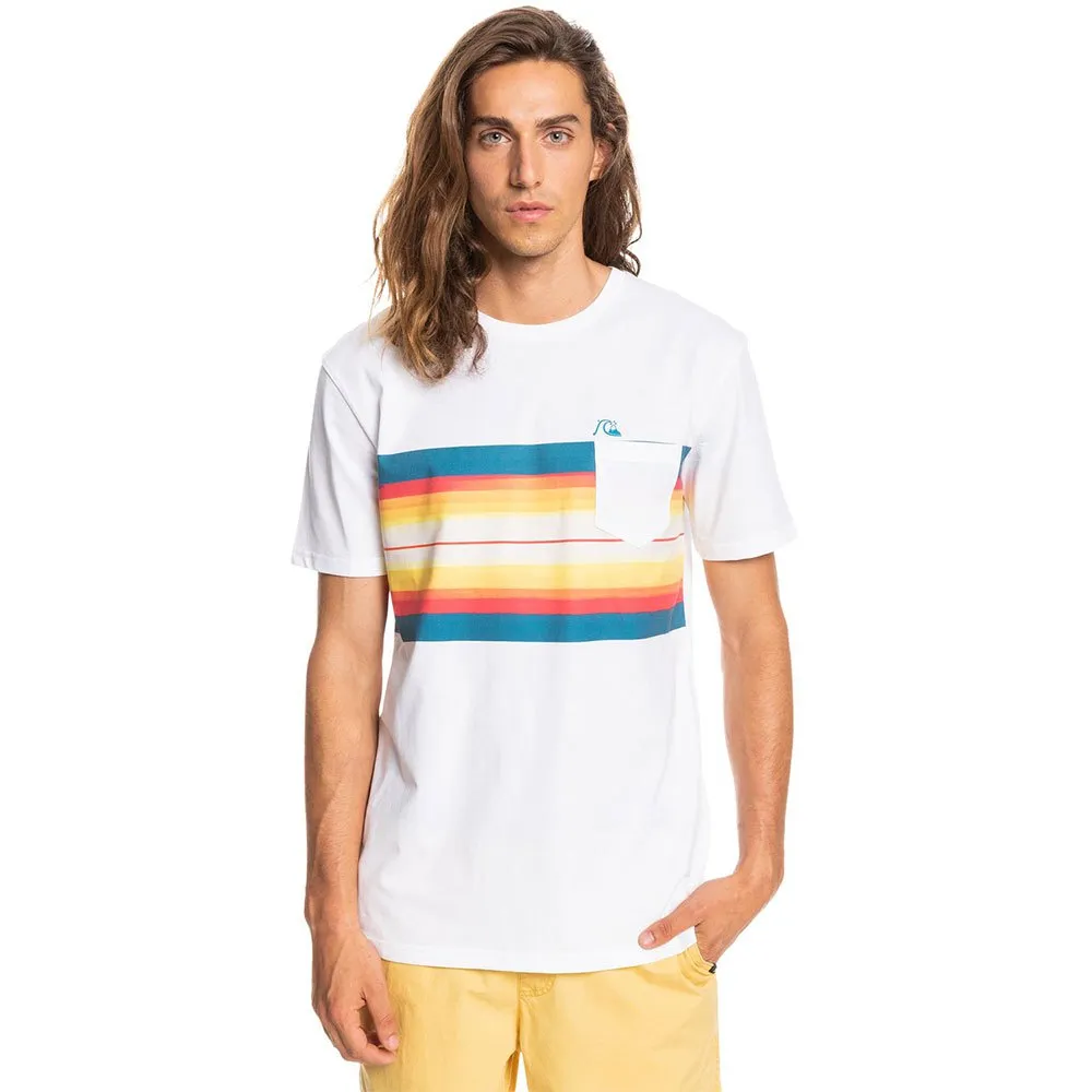 

Футболка с коротким рукавом Quiksilver Resintint Pocket, белый