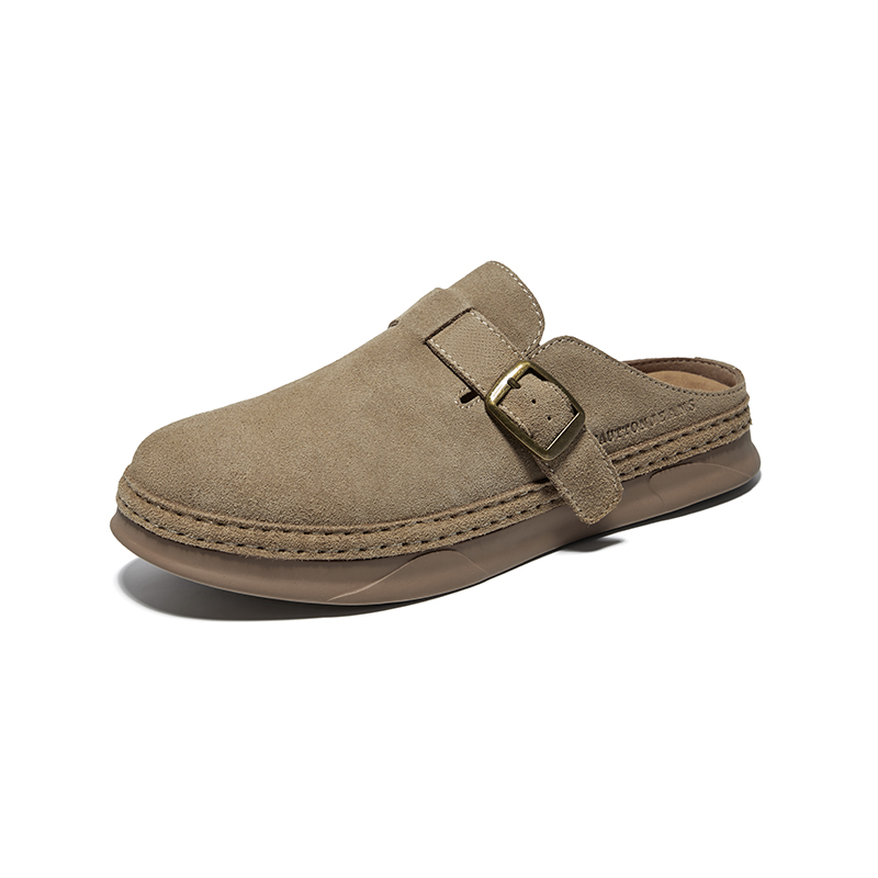 

Hautton Jeans Сандалии Rubber Sole Quiet Abrasion Resistant Slip Resistant Closed Toe Slippers Men's Khaki