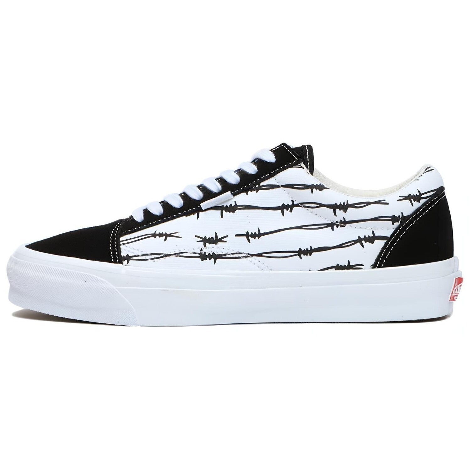 Кроссовки Vans Vault UA Old Skool NS OG LX Barbed Wire White