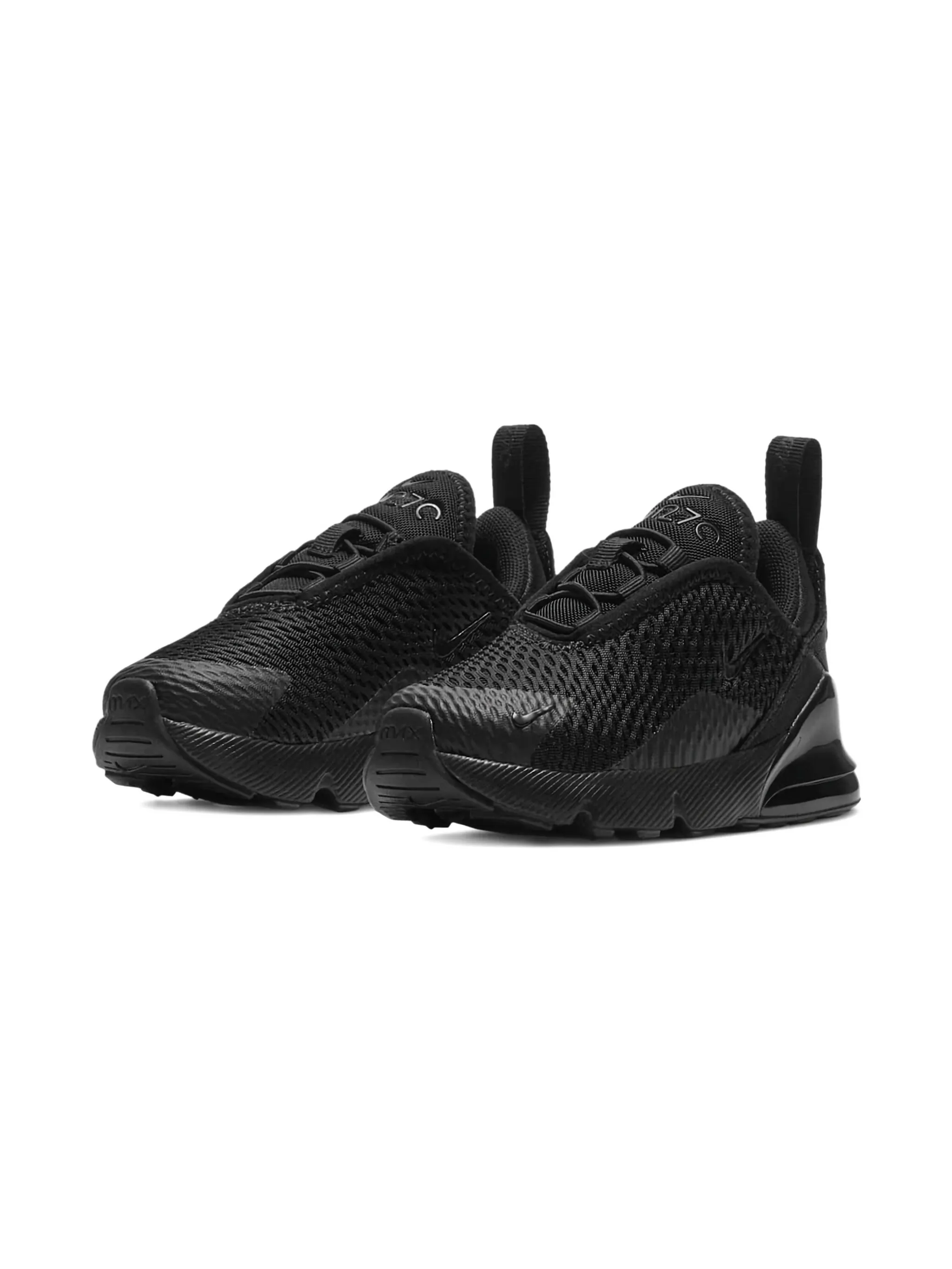 Кроссовки Air Max 270 Triple Nike Kids, черный — фото 2