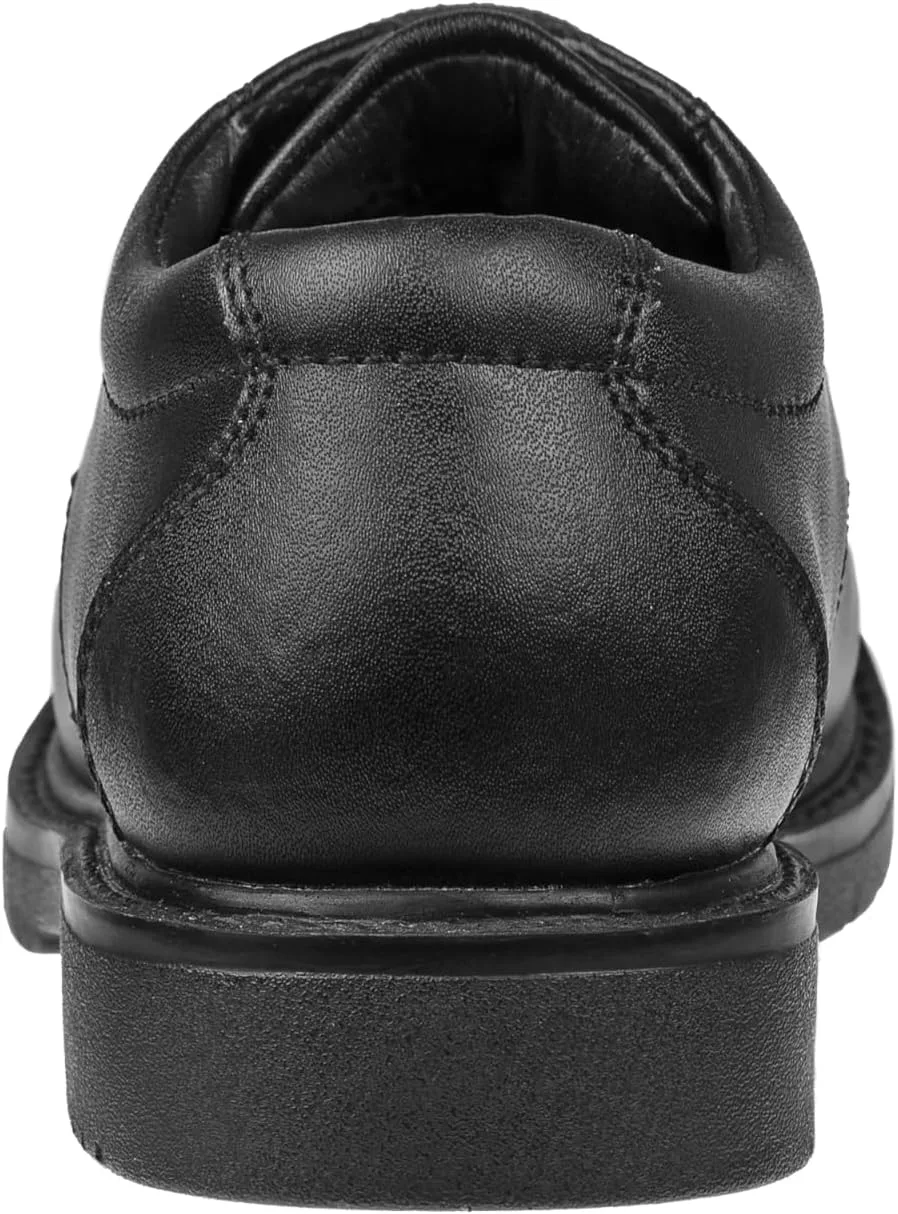 Туфли Mens Casual Classic Uniform Work Oxfords Leather Shoes (Adult) Josmo, черный — фото 3