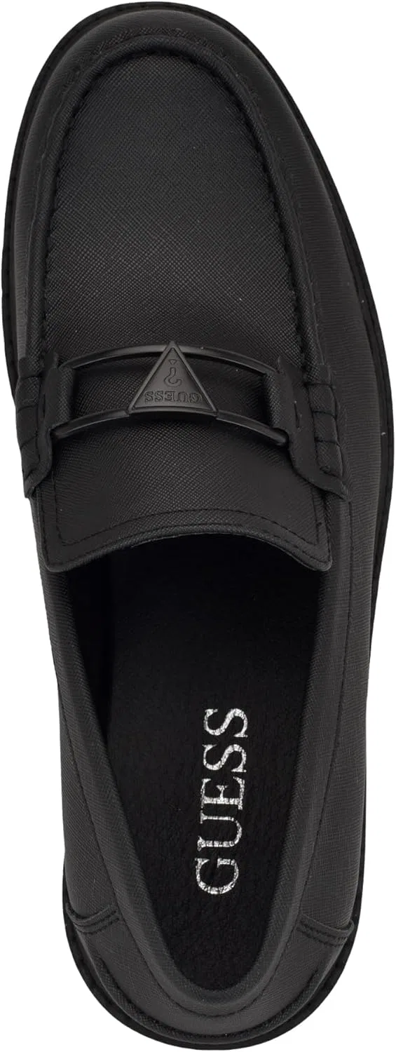 Мужские туфли Guess Dacto, Black Saffiano 003 — фото 2