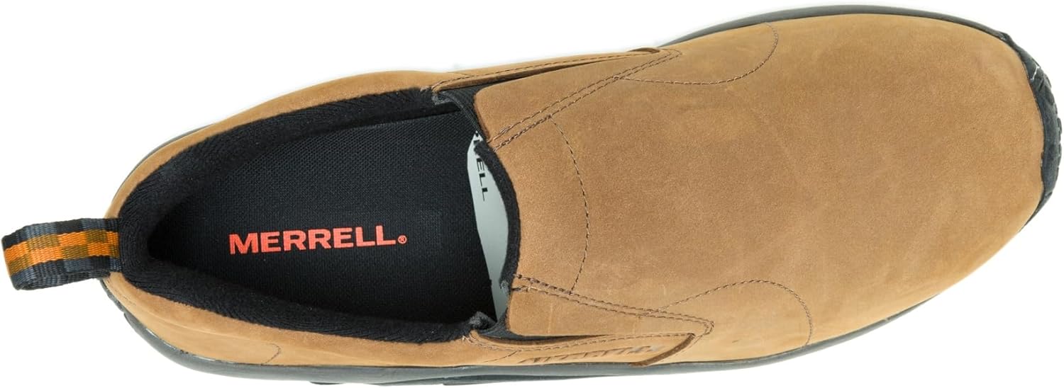 Мужские слипоны Merrell Jungle из кожи, коричневый — фото 4