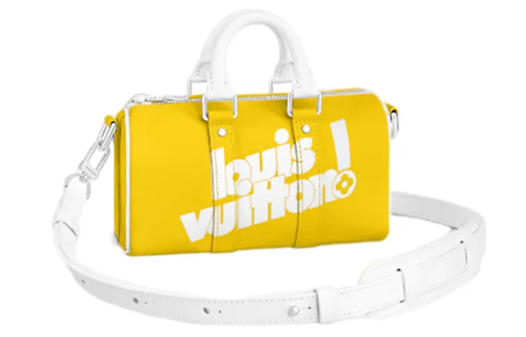 

LOUIS VUITTON Кожаная дорожная сумка Keepall Xs Monogram Yellow