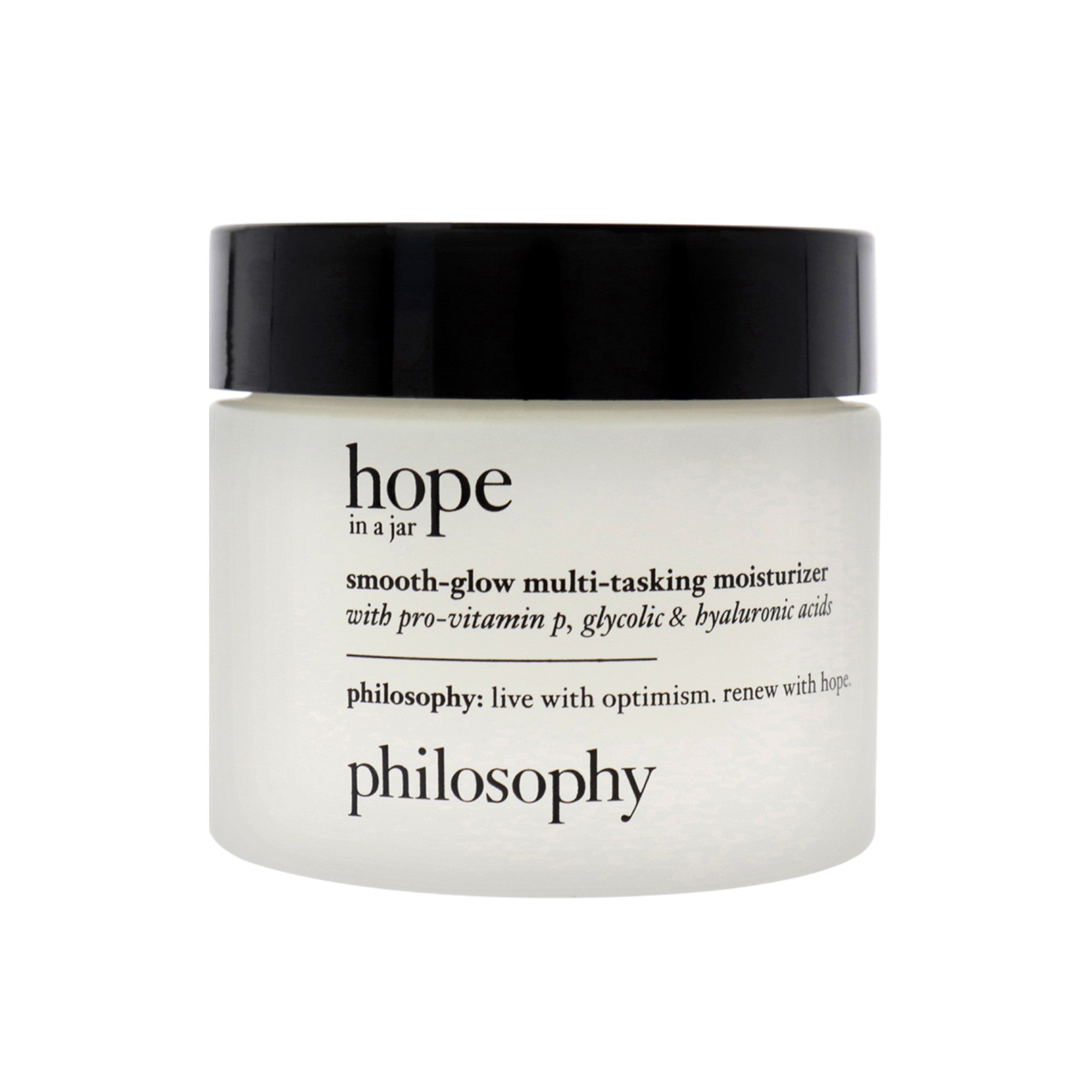 Увлажняющий крем Hope In a Jar Smooth-Glow Multi-Tasking Moisturizer от Philosophy, подходит как для мужчин, так и для женщин - 57 мл (2 унции) — фото 2