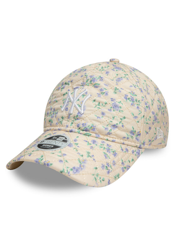

Бейсболка New York Yankees Floral Quilt 9Twenty 60595367 New Era, бежевый