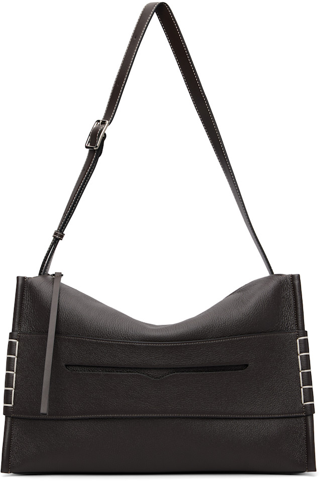 

Jw Anderson Коричневая сумка-мессенджер