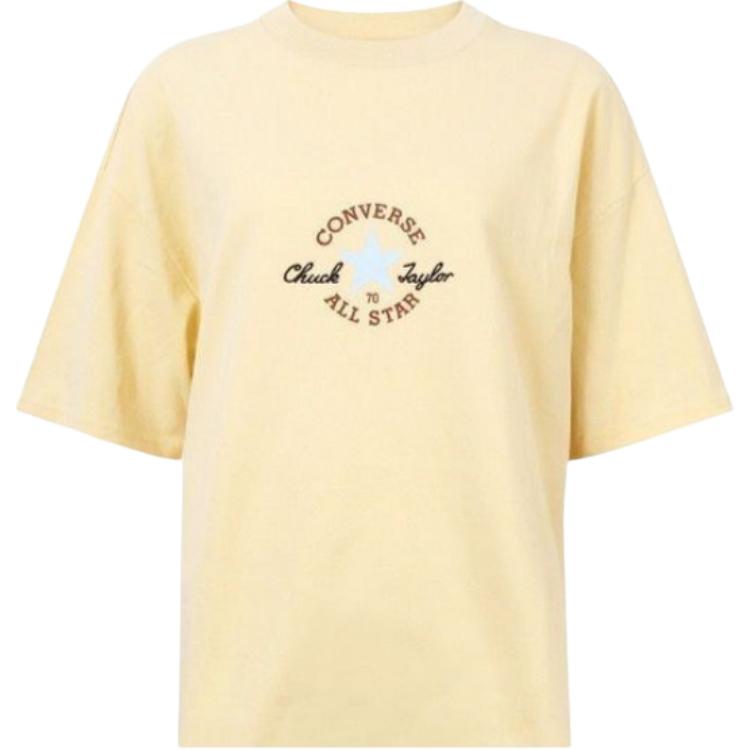 

Converse Футболка мужская желтая, Желтый, Converse Футболка мужская желтая