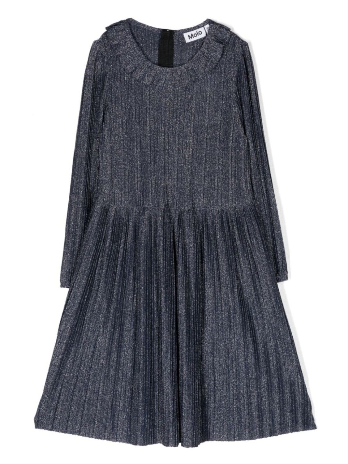 

Molo Coralia pleated dress, синий