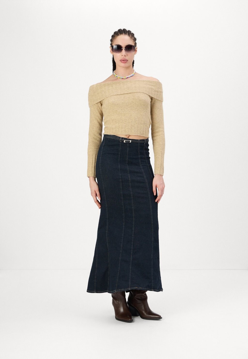 

Джемпер BARDOT JUMPER BDG Urban Outfitters, кремовый