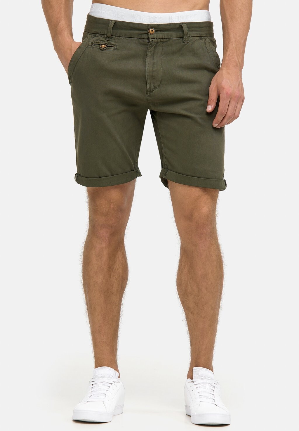 

Шорты Casual Fit Indicode, цвет grün army