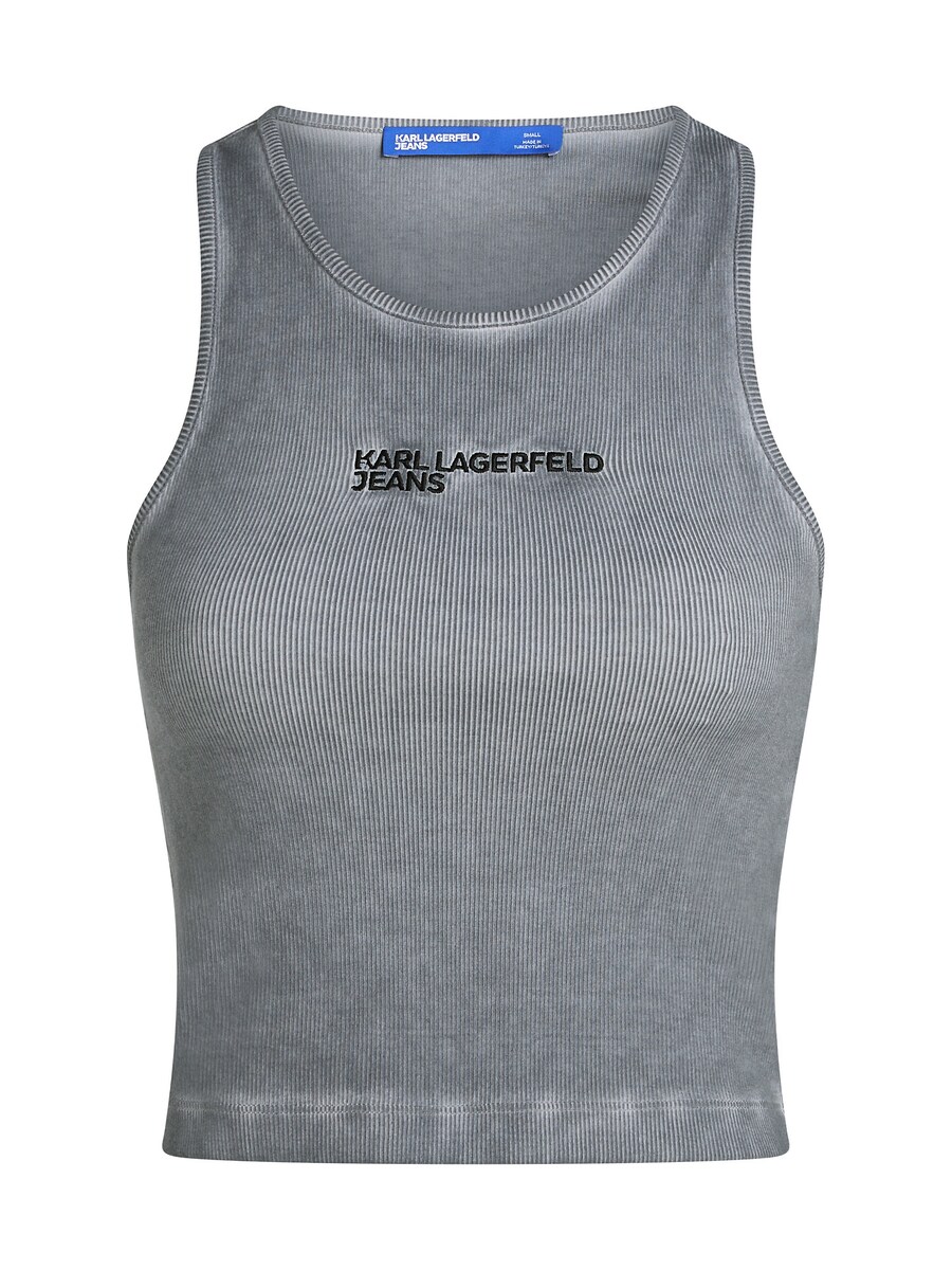 

Топ KARL LAGERFELD JEANS, серый