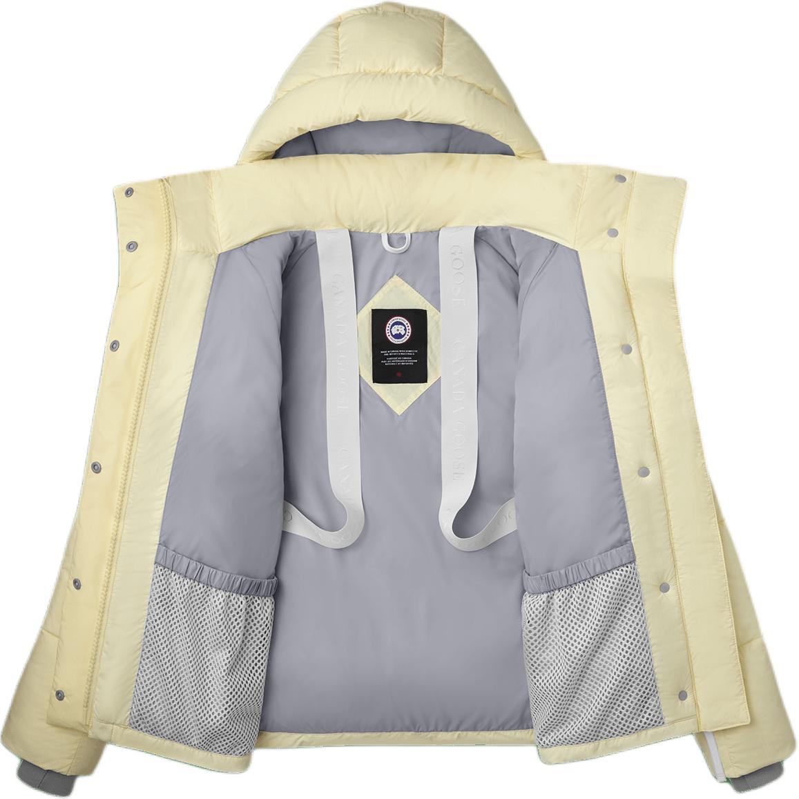 Куртка Parker женская светло-желтая Canada Goose, светло- желтый — фото 4