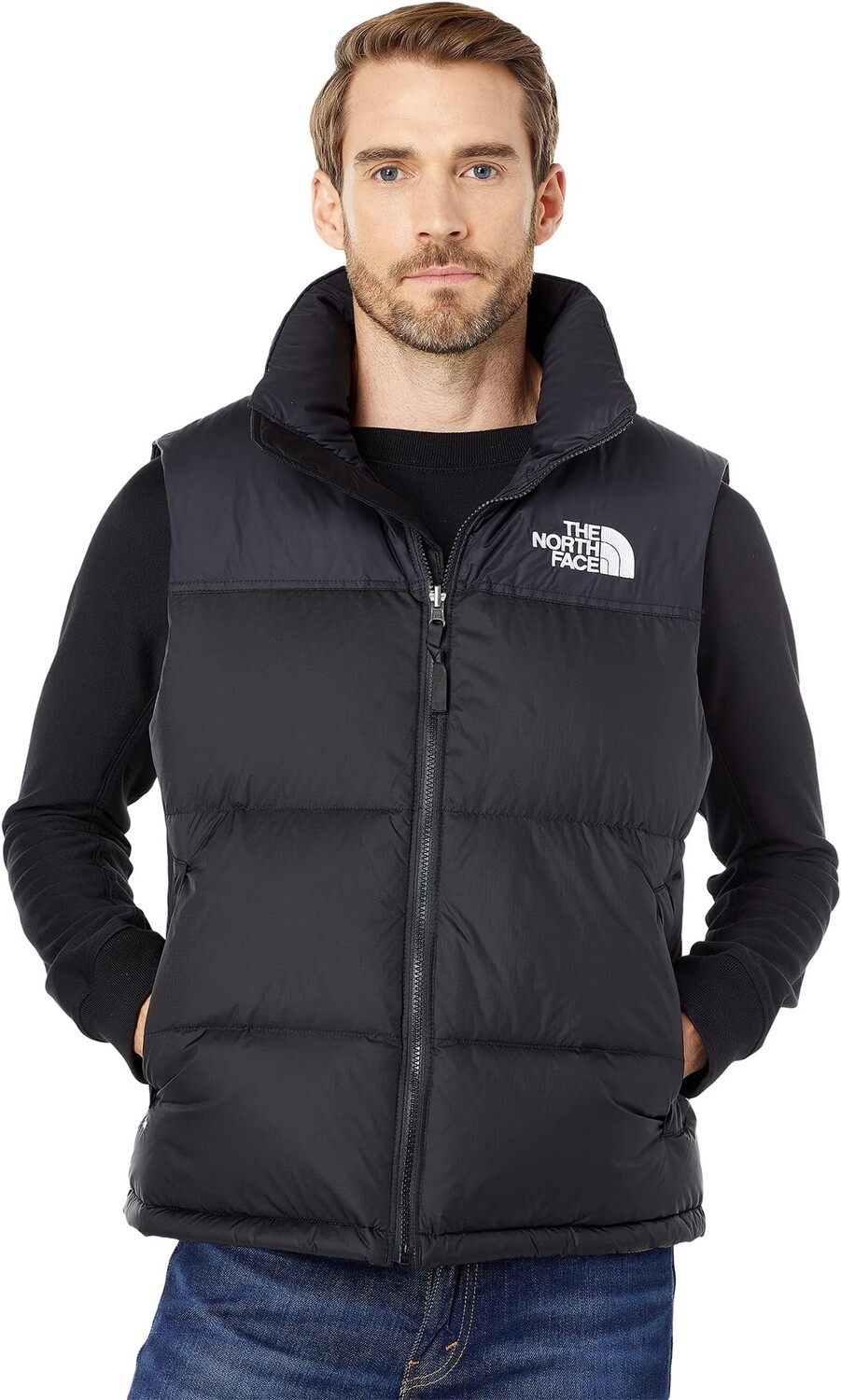 

Жилет Nuptse 1996 года в стиле ретро The North Face, цвет Recycled TNF Black