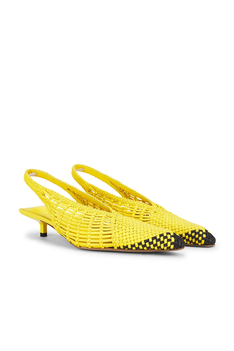 Туфли Les Cubisto Banane Jacquemus, Yellow