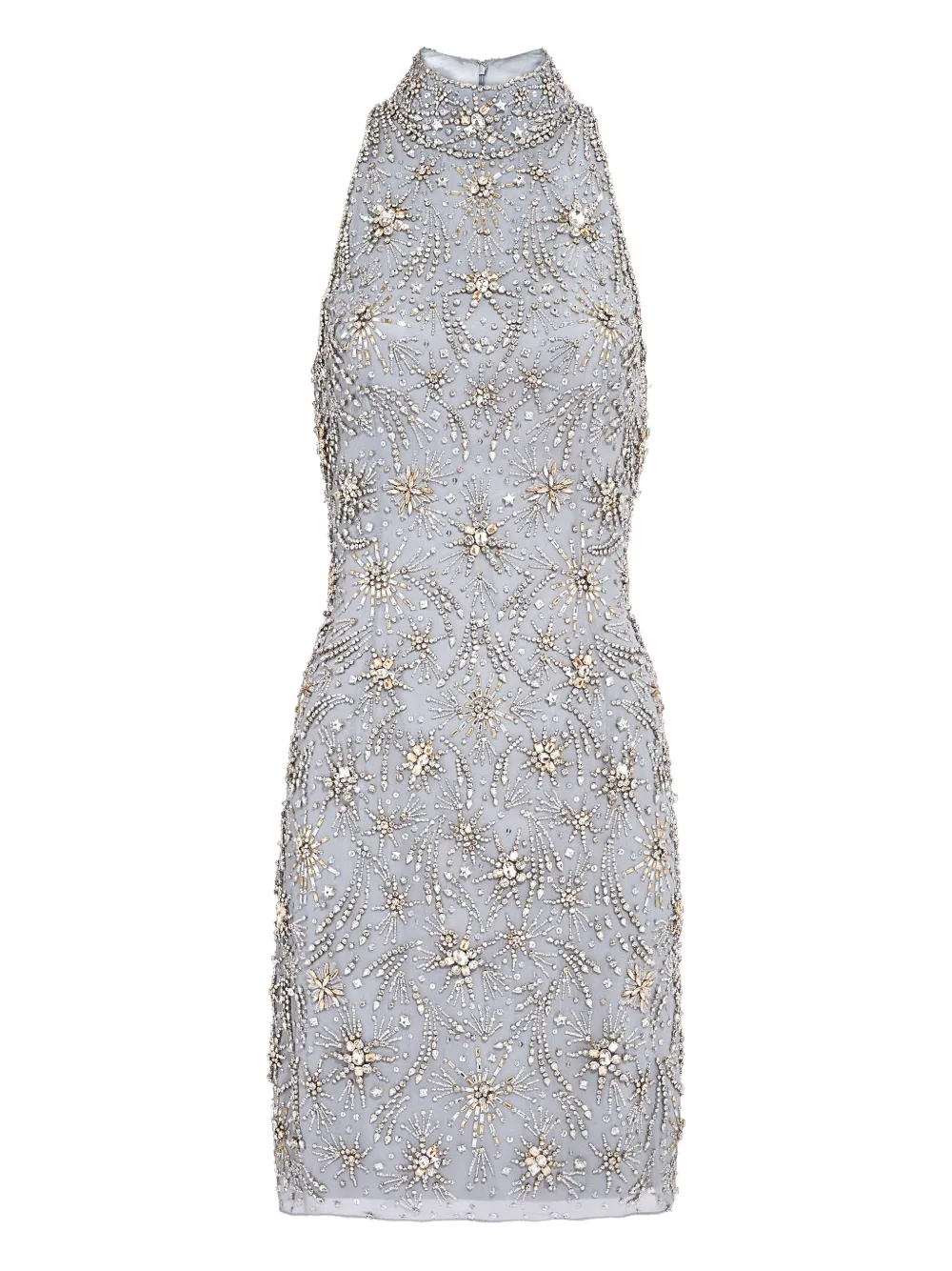 

Декорированное платье мини Starry Night Jenny Packham, синий