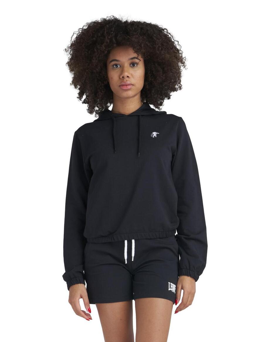 

LEONE 1947 APPAREL Женская стильная боксерская толстовка с капюшоном
